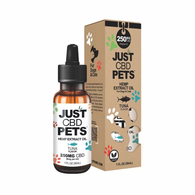 ANIMAUX - Huile de CBD au thon - JUSTCBD