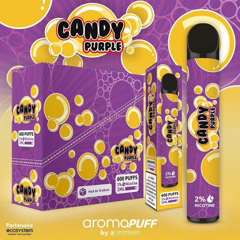 Puff parfum Candy Purple - Aromapuff