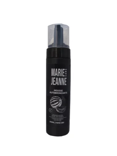 Mousse auto-bronzante pour peau - 200ml - 75mg CBD - MARIE SANS JEANNE