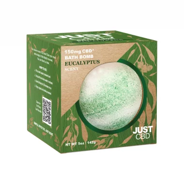 BOMBE DE BAIN EUCALYPTUS - CBD - JUSTCBD