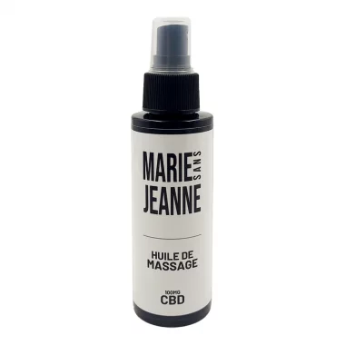 Huile de massage - 100mg CBD - MARIE SANS JEANNE