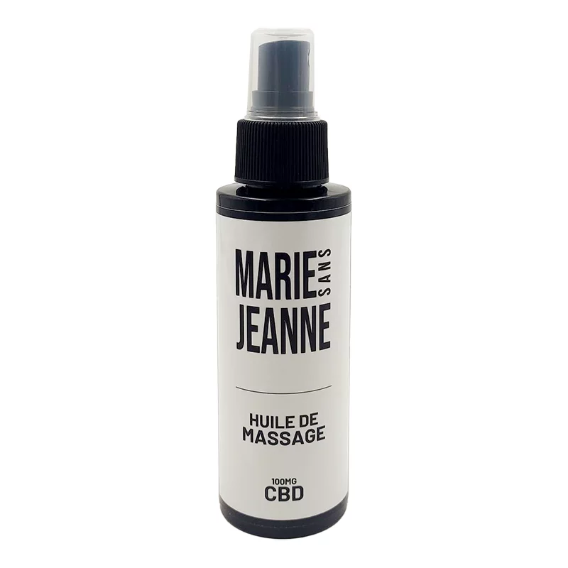 Huile de massage - 100mg CBD - MARIE SANS JEANNE