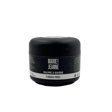 Baume à barbe 50g - Soin de la barbe - 250mg CBD - MARIE SANS JEANNE Miel et tabac