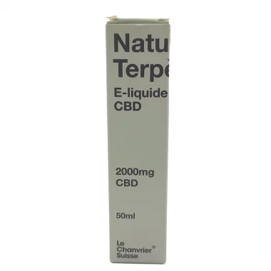 E-Liquide Le Chanvrier Suisse - Natural Terpène - 50ml 1000mg