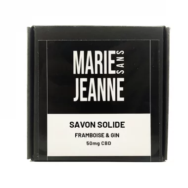 Savon CBD solide - Framboise & Gin