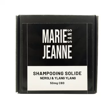Shampooing CBD solide - Néroli & Ylang Ylang - MARIE SANS JEANNE