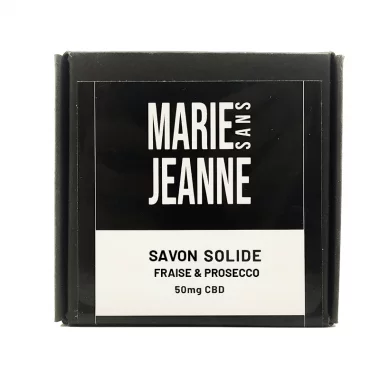 Savon CBD solide - Fraise & Prosecco - MARIE SANS JEANNE