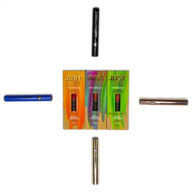 PACK VAPE JUSTCBD CANNABIDIOLPARADISE Rose Gold Pineapple Express