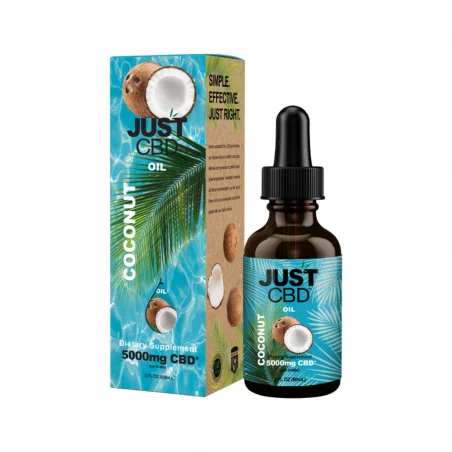 HUILE AU CBD - Noix de coco - JUSTCBD