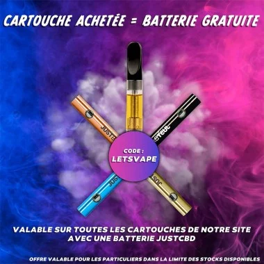 Cartouche Pré-remplie - JustCBD - Northern lights