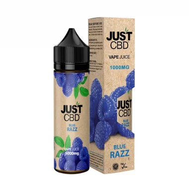 E-LIQUIDE concentré - Framboise bleue - JUSTCBD