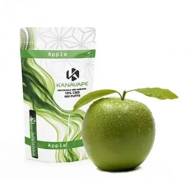 Puff CBD – Vaporizzatore al sapore di mela 10% CBD