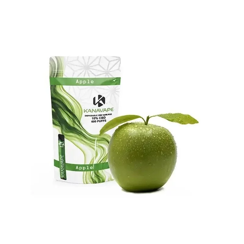 Puff CBD – Vaporizzatore al sapore di mela 10% CBD