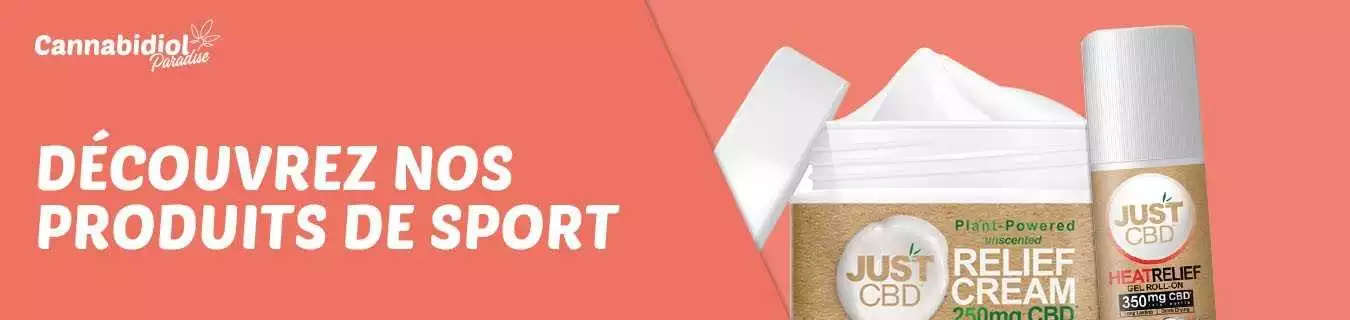 Acheter produits de sport CBD | Cannabidiol Paradise - CBD Shop