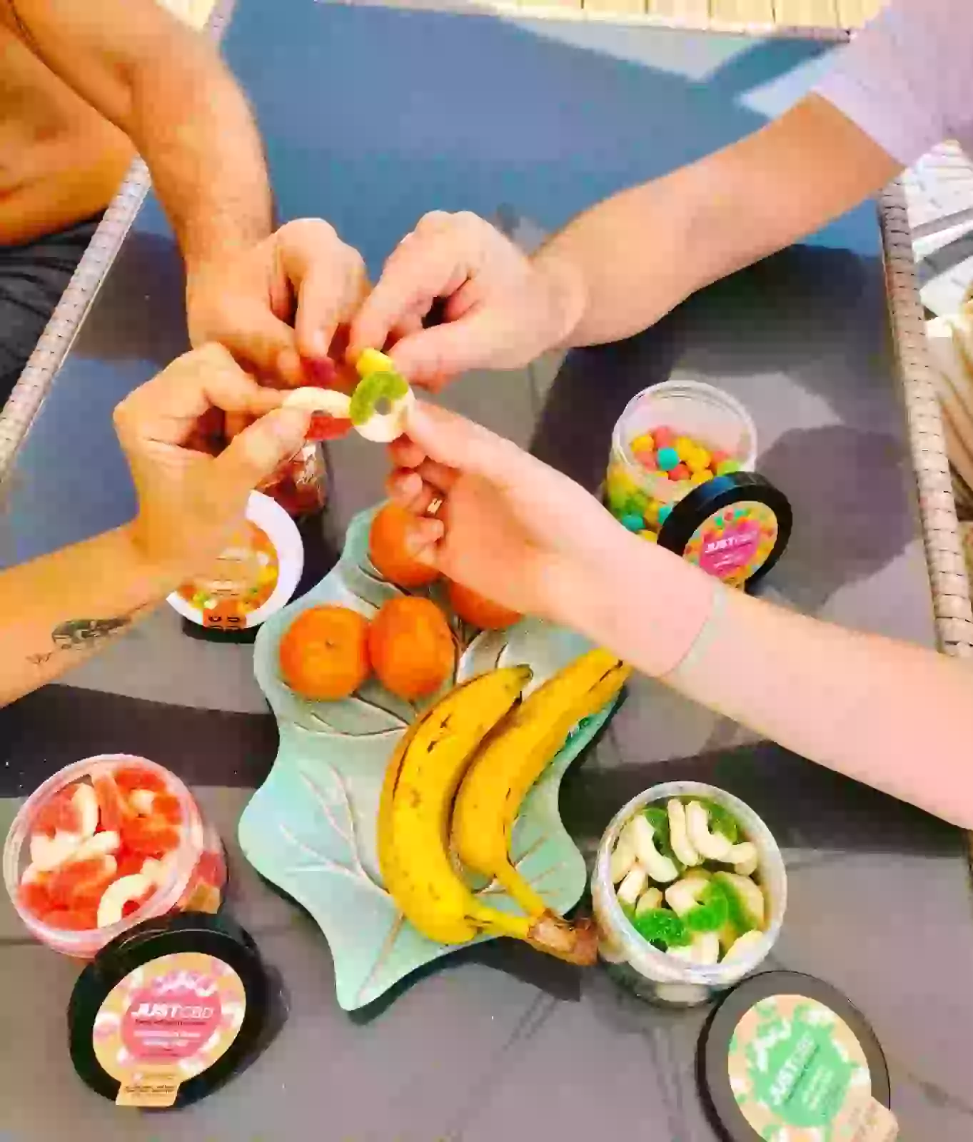 Gummies au cbd entre amis